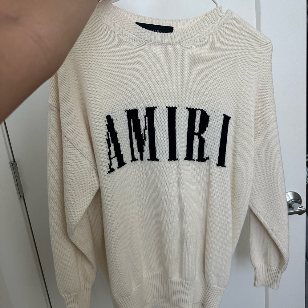 AMIRI KNIT SWEATER